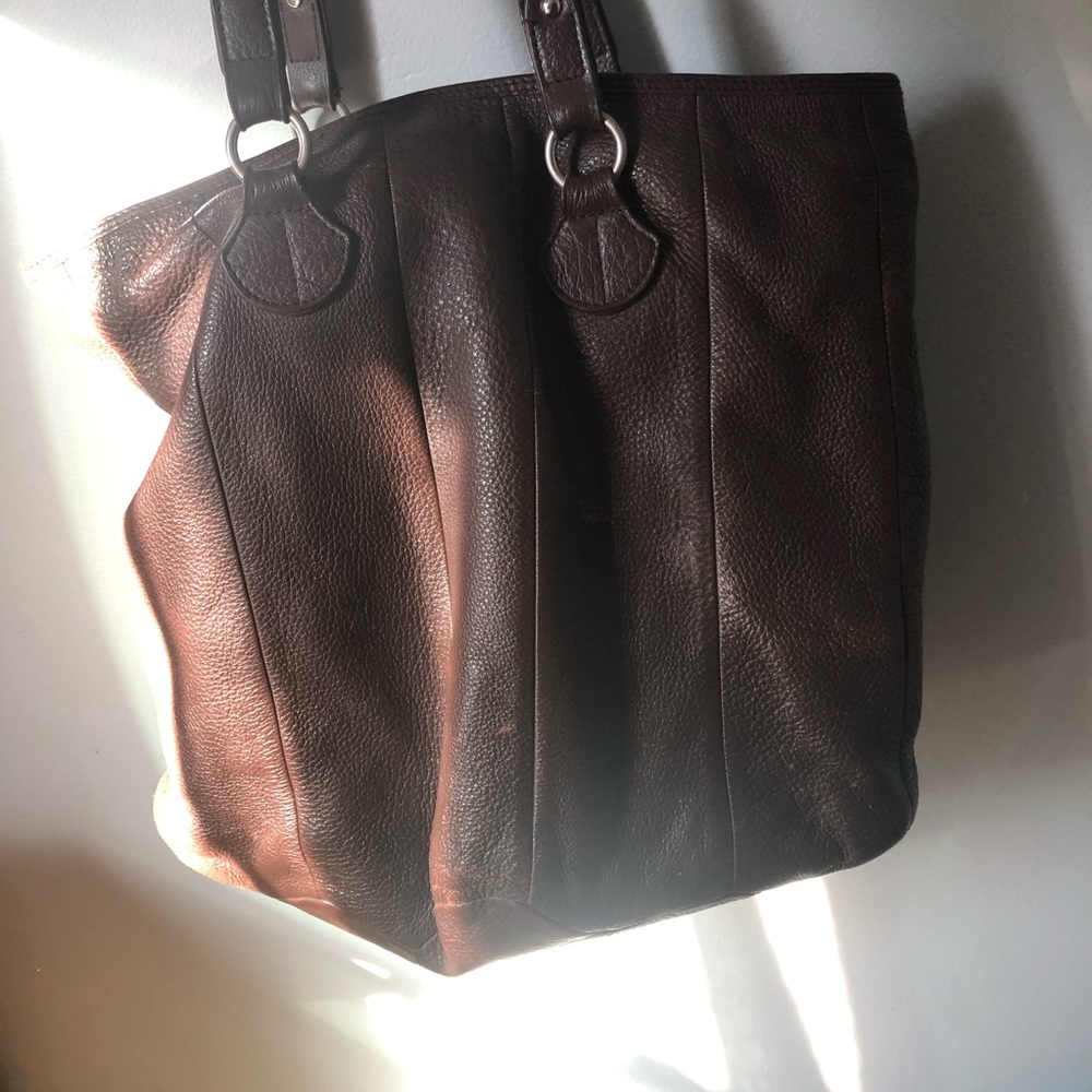 Brooklyn Industries Leather Bag